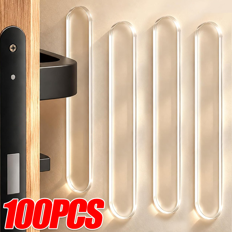 Furniture Hardware Parts - شرائط سيليكون لاصقة ذاتياً لحماية الأبواب