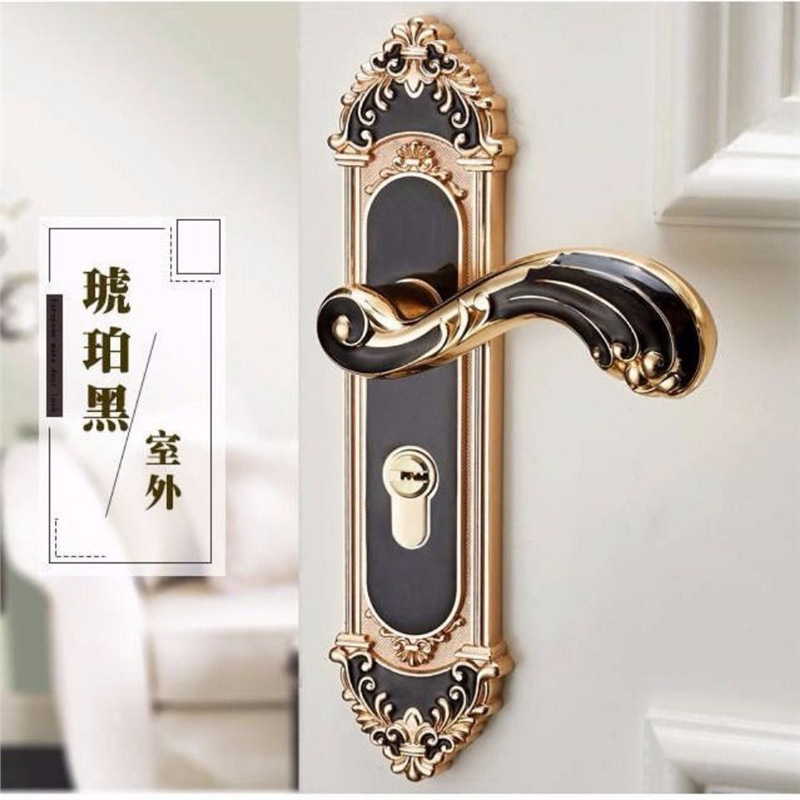 Furniture Hardware Lock - مقبض قفل باب غرفة صامت على