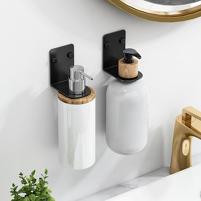 Shelf Bracket Pair - حامل زجاجة صابون من الفولاذ المقاوم