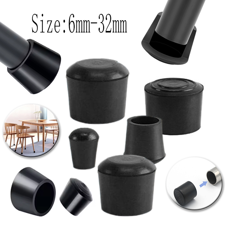 Furniture Hardware Feet - جولة المطاط كرسي الساق وسادة 6/7.5/9/10/12-32