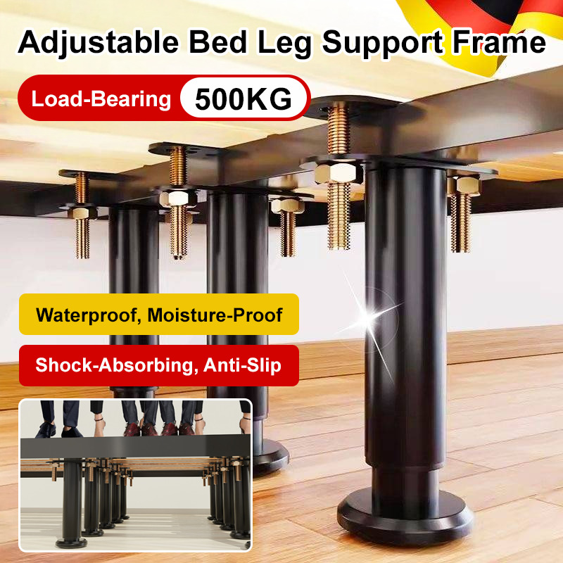 Furniture Hardware Parts - دعامة قوية لدعم أرجل السرير، إطار
