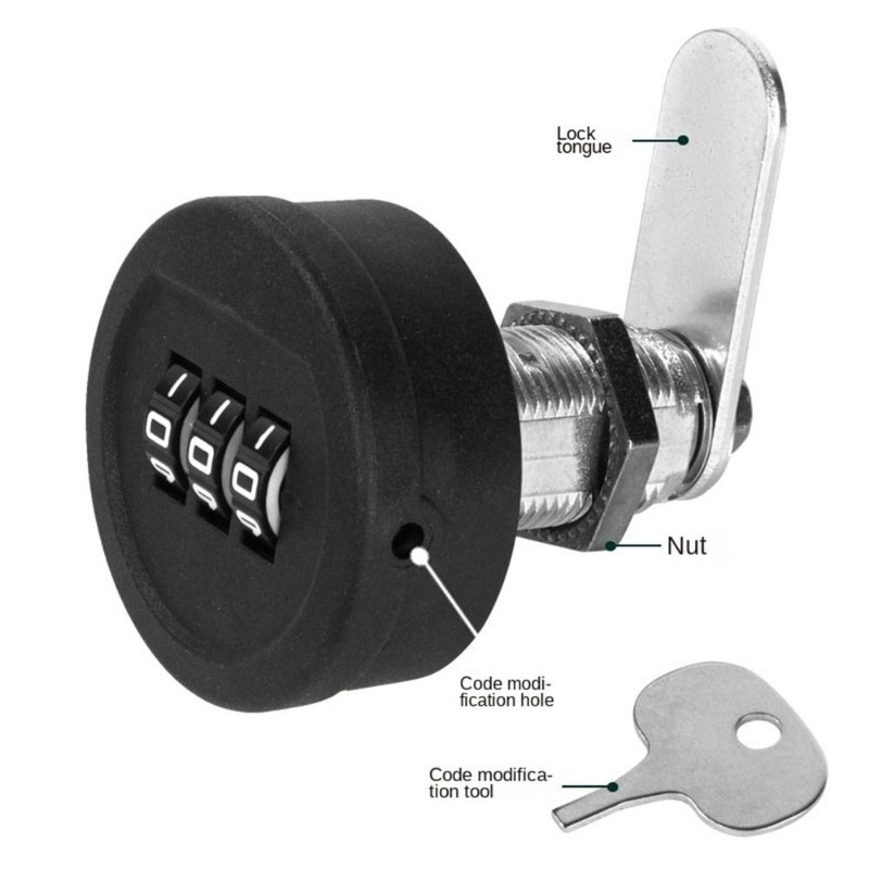 Furniture Hardware Lock - قفل رقمي للأدراج بطول خيط 20/30