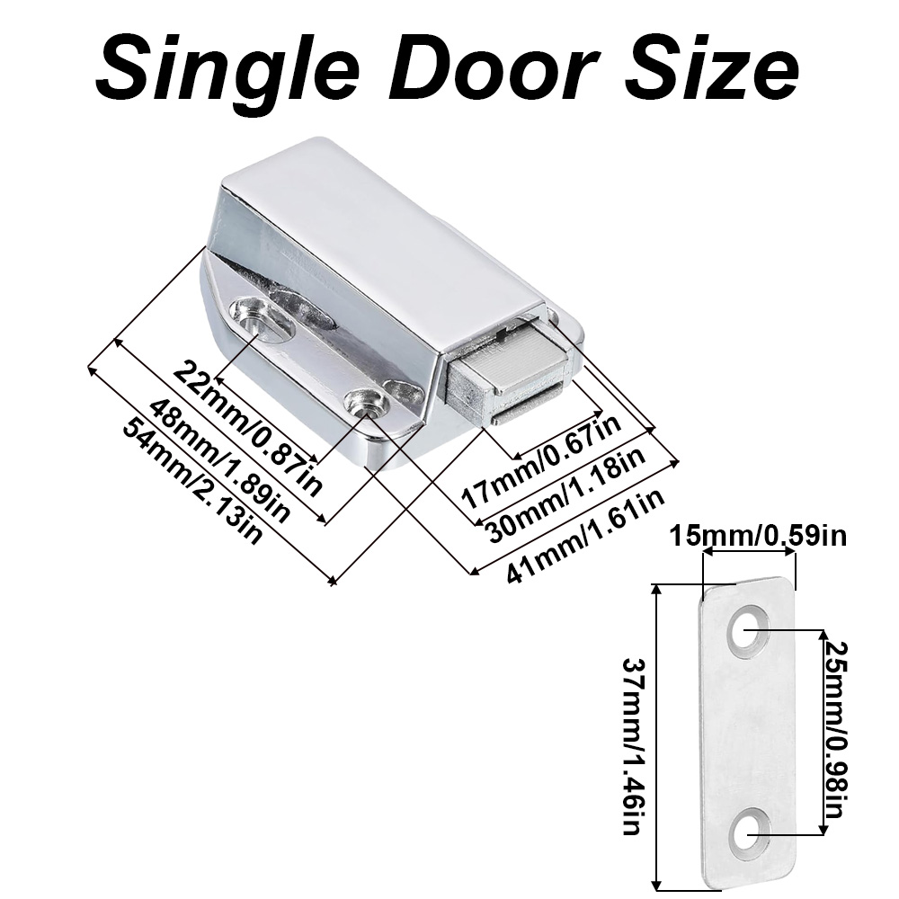 خزانة مغناطيسية، دفع مغناطيسي  - مراجعة Furniture Hardware Lock وسعره