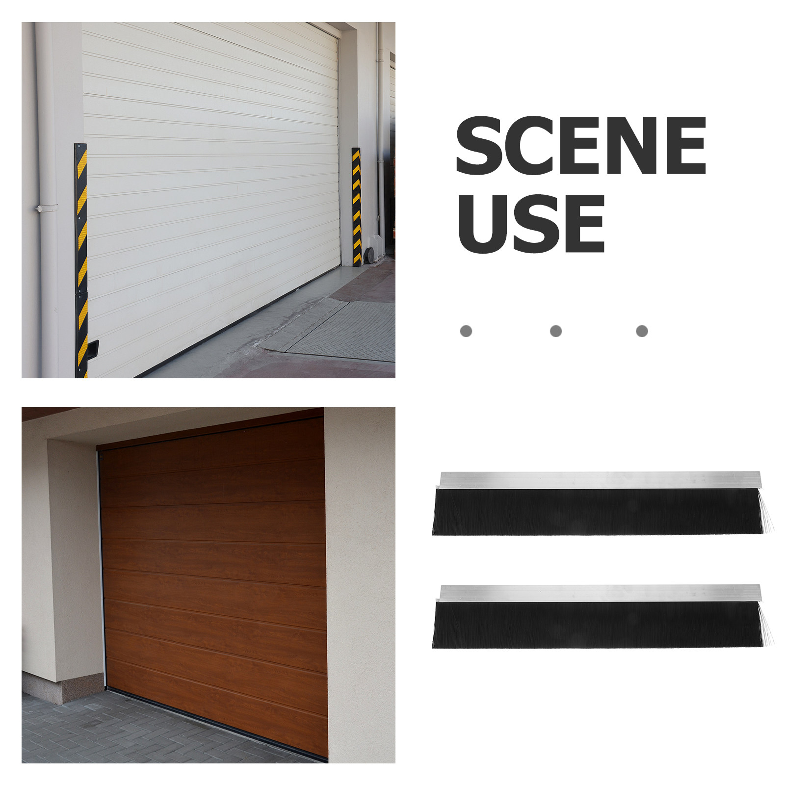 قطعتان من فرشات إغلاق أسفل باب - مراجعة Door Stopper Heavy وسعره