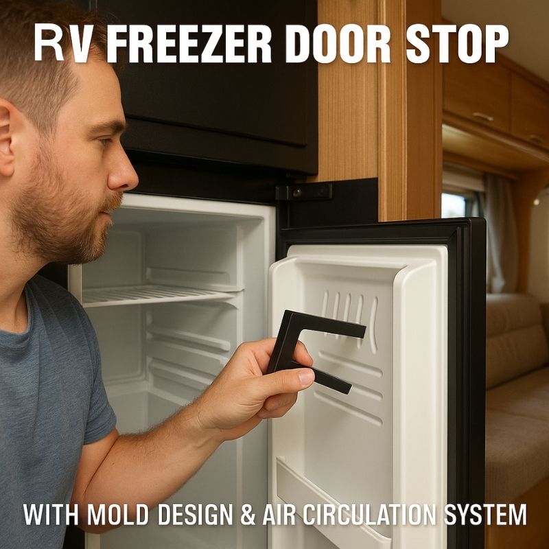 توقف باب الفريزر RV مع تصميم ا - مراجعة Door Stopper Heavy وسعره