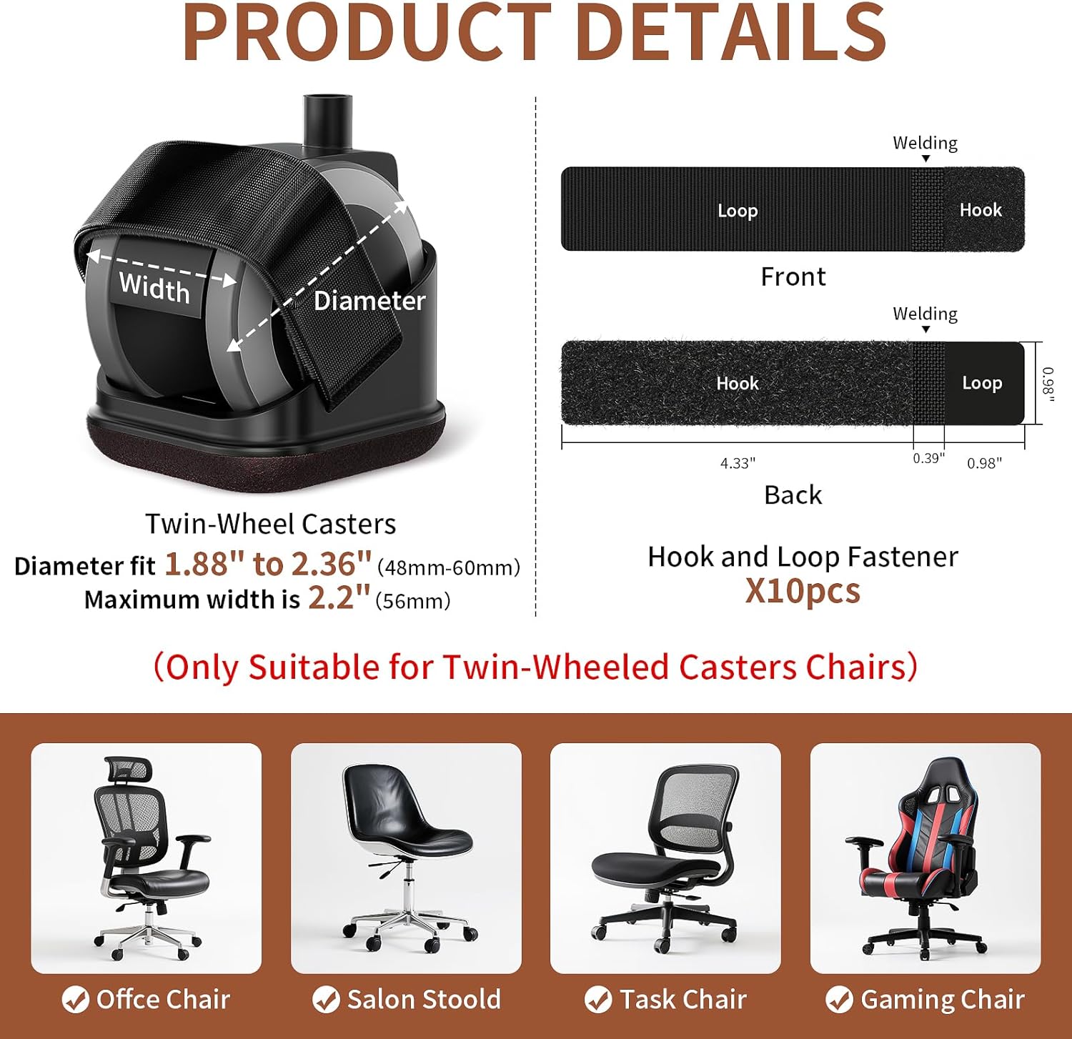 5 قطع واقيات أرجل الكراسي، سدا - مراجعة Furniture Hardware Feet وسعره