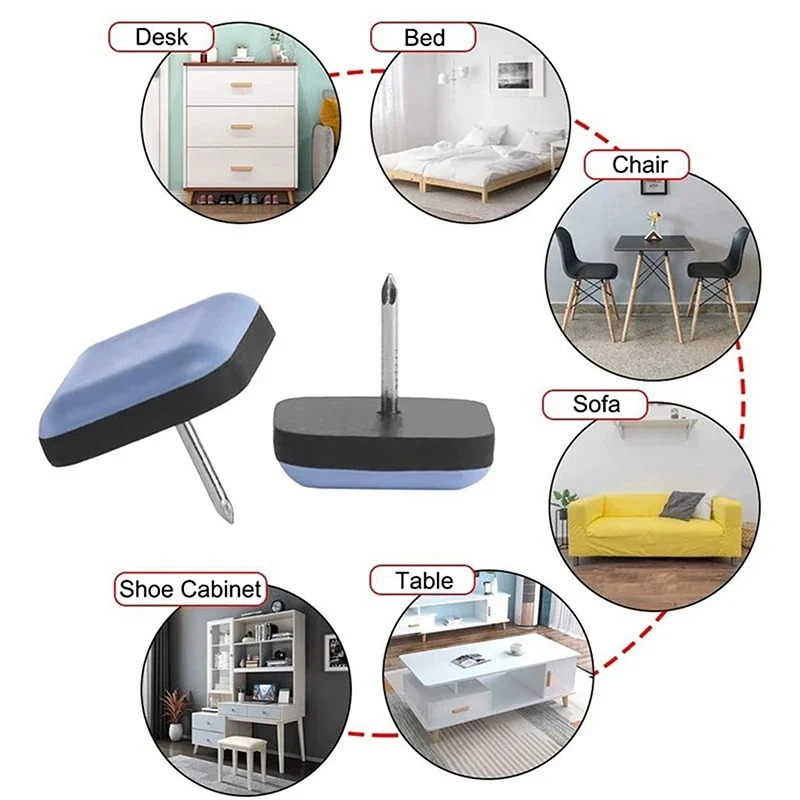 20 قطعة من واقيات أرجل الكراسي - مراجعة Furniture Hardware Feet وسعره