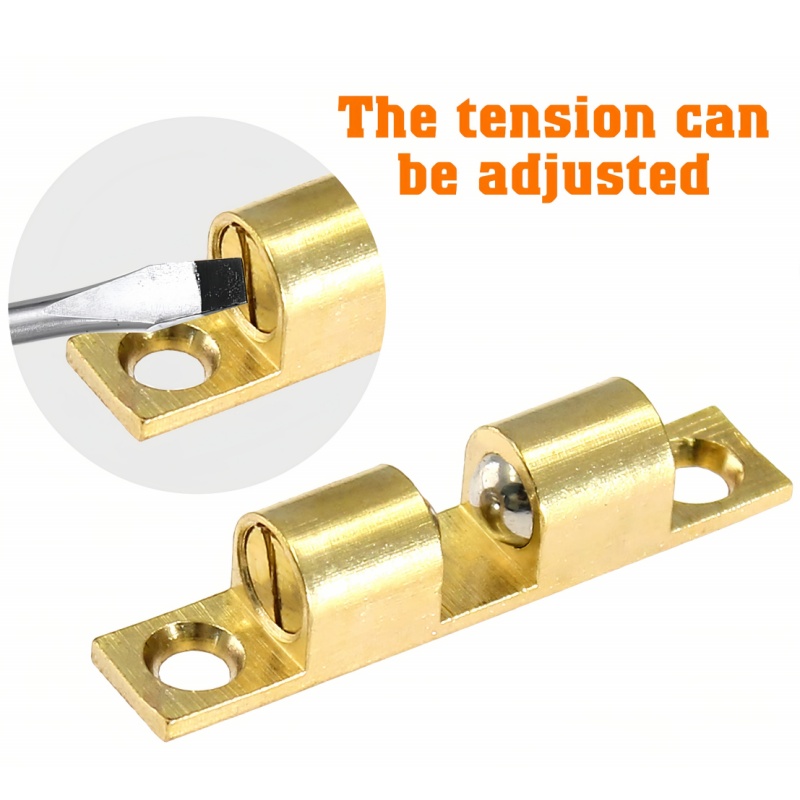 3/6 قطعة خزانة باب الكرة الصيد - مراجعة Furniture Hardware Lock وسعره