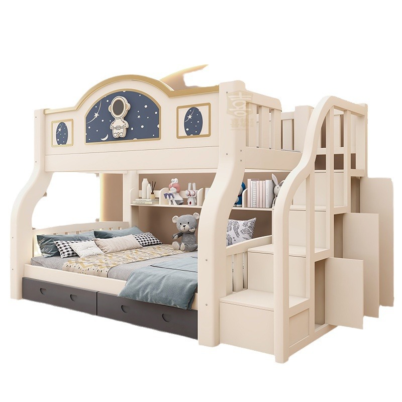 سرير خشبي صلب من طبقتين، سرير  - مراجعة Furniture Hardware Lowes وسعره