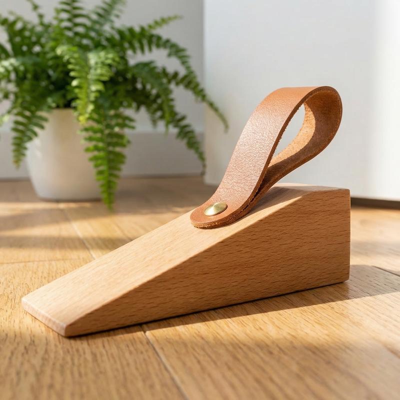 مانع باب خشبي صلب متين ومضاد ل - مراجعة Door Stopper Heavy وسعره