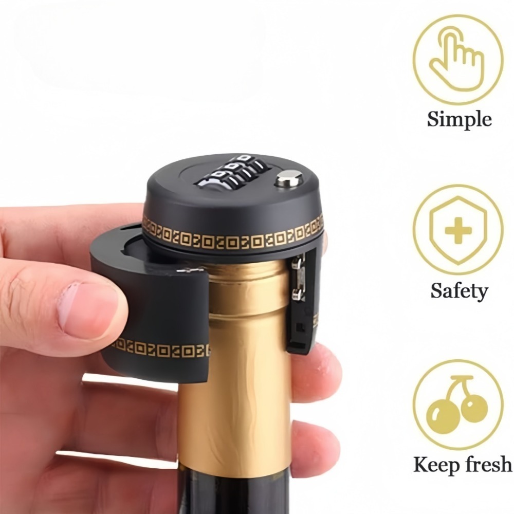 قفل زجاجة النبيذ القابل لإعادة - مراجعة Furniture Hardware Lock وسعره