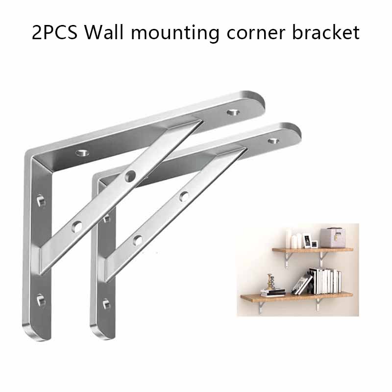 قطعتان من حوامل الرفوف المثلثة - مراجعة Shelf Bracket Pair وسعره