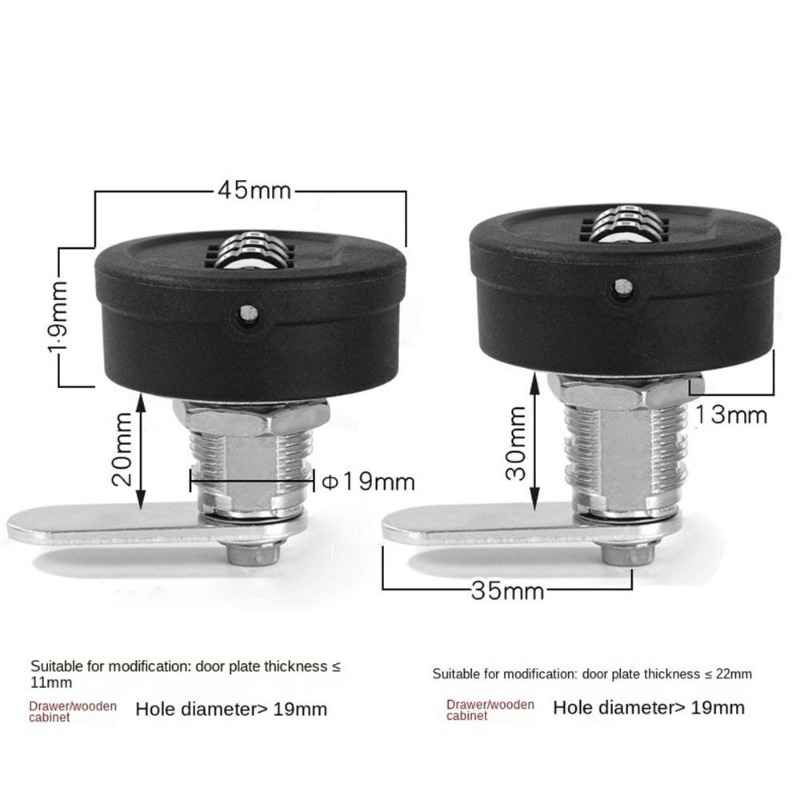 قفل رقمي للأدراج بطول خيط 20/3 - مراجعة Furniture Hardware Lock وسعره
