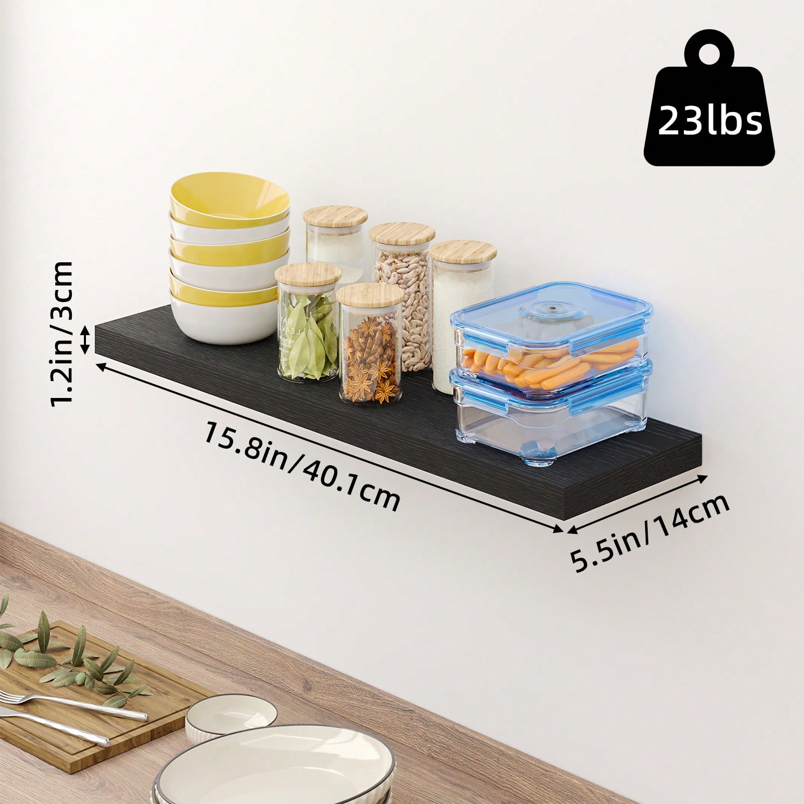 4 قطع من الأرفف العائمة الحديث - مراجعة Shelf Bracket Pair وسعره